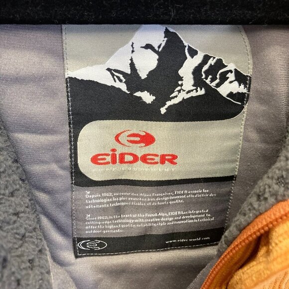 Eider Corduroy Winter Ski Jacket Womens 42 Large Burnt Orange Defender 2LS RARE - Picture 3 of 16